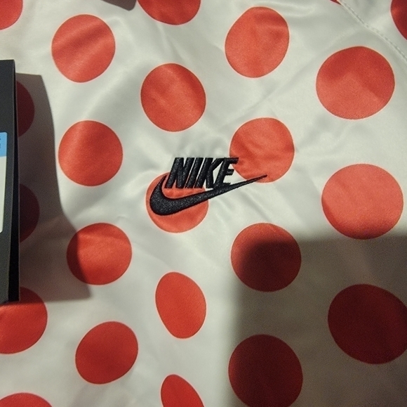 Nike Sportswear JDI Synthetic Fill Print Polka Dot Jacket Size Medium BV5539-657 - Picture 2 of 7